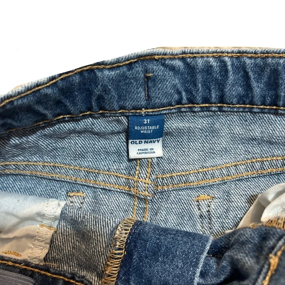 Old Navy Denim Skirt - Kids 3T - Frayed hem toddler girls